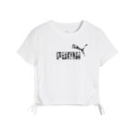 Puma ESS Animal Logo Knotted Tee Παιδικό Κοντομάνικο Κορίτσι 685613-02