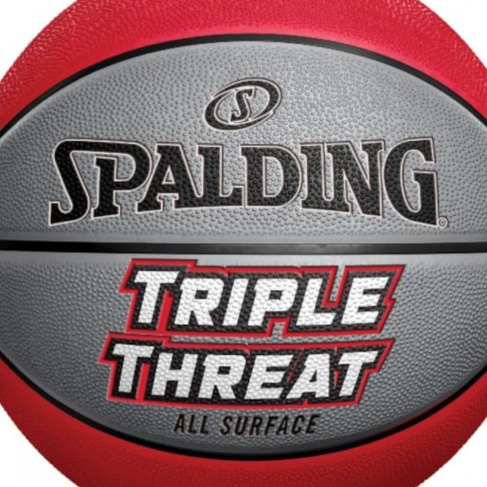Spalding NBA Triple Threat All Surface Μπάλα Μπάσκετ Indoor/Outdoor 84-546Z - Image 3