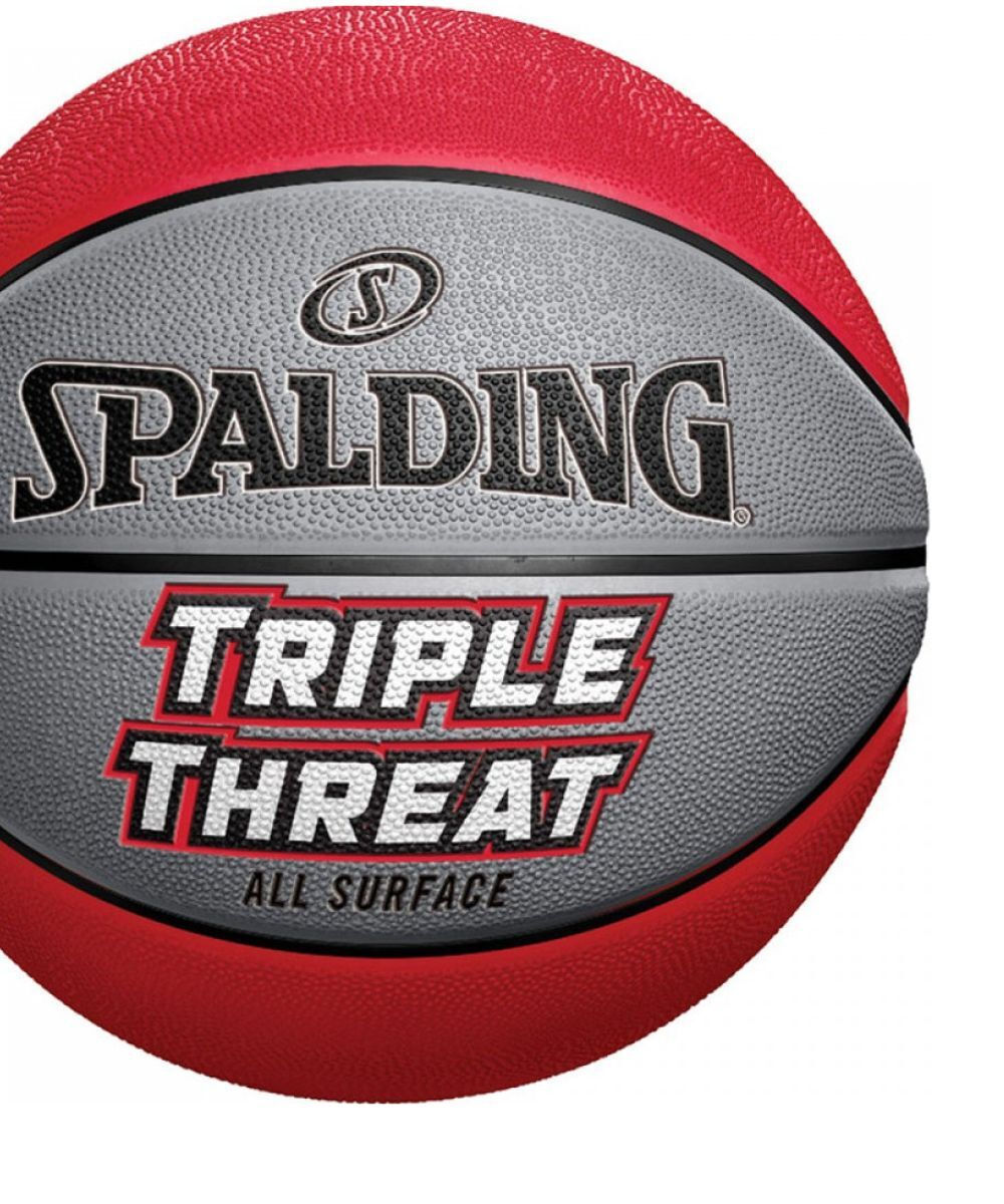 Spalding NBA Triple Threat All Surface Μπάλα Μπάσκετ Indoor/Outdoor 84-546Z - Image 4