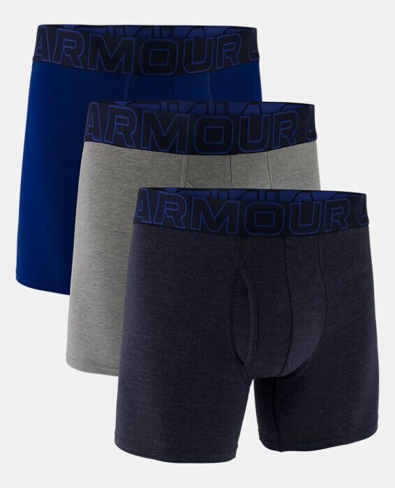 Under Armour Perf Cotton 6in Boxer Ανδρικό Εσώρουχο Μπόξερ 1383889-410