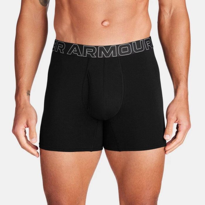 Under Armour Perf Cotton 6in Boxer Ανδρικό Εσώρουχο Μπόξερ 1383889-001