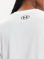 Under Armour Tech SSV-Solid Γυναικείο Τεχνικό Κοντομάνικο 1384229-100 - Image 5