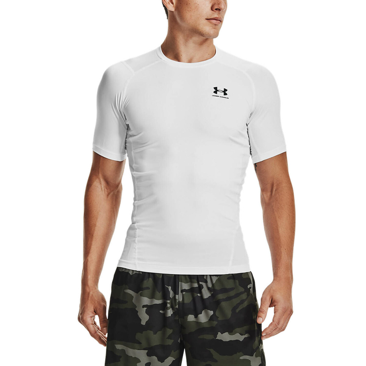 Under Armour Compression HeatGear Ανδρικό Εσοθερμικό Κοντομάνικο 1361518-100 - Image 1