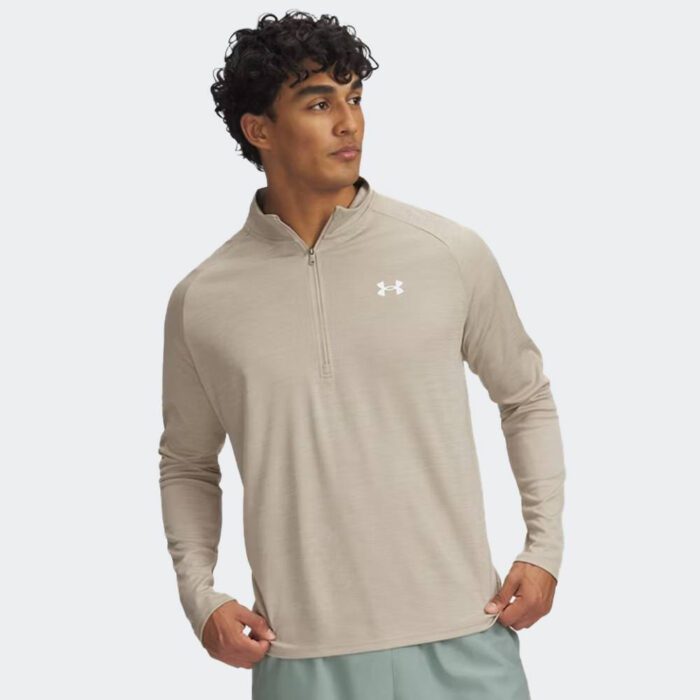 Under Armour Tech Textured 1/2 Zip Ανδρικό Μακρυμάνικο 1382797-299
