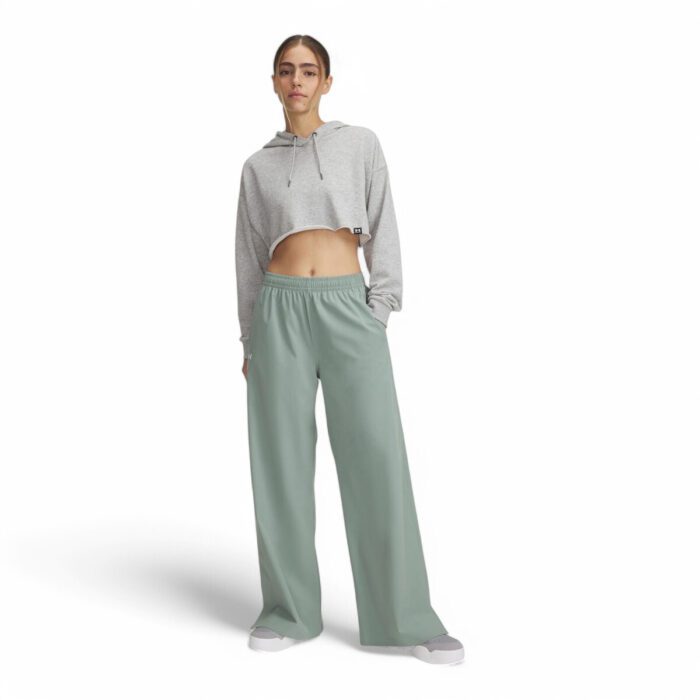 Under Armour Rival Wide Leg Pants Γυναικείο Παντελόνι Φόρμας 1386453-348