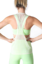 Beachbody Sheer Mesh Γυναικεία Μπλούζα Αμάνικη 122547-022 - Image 3