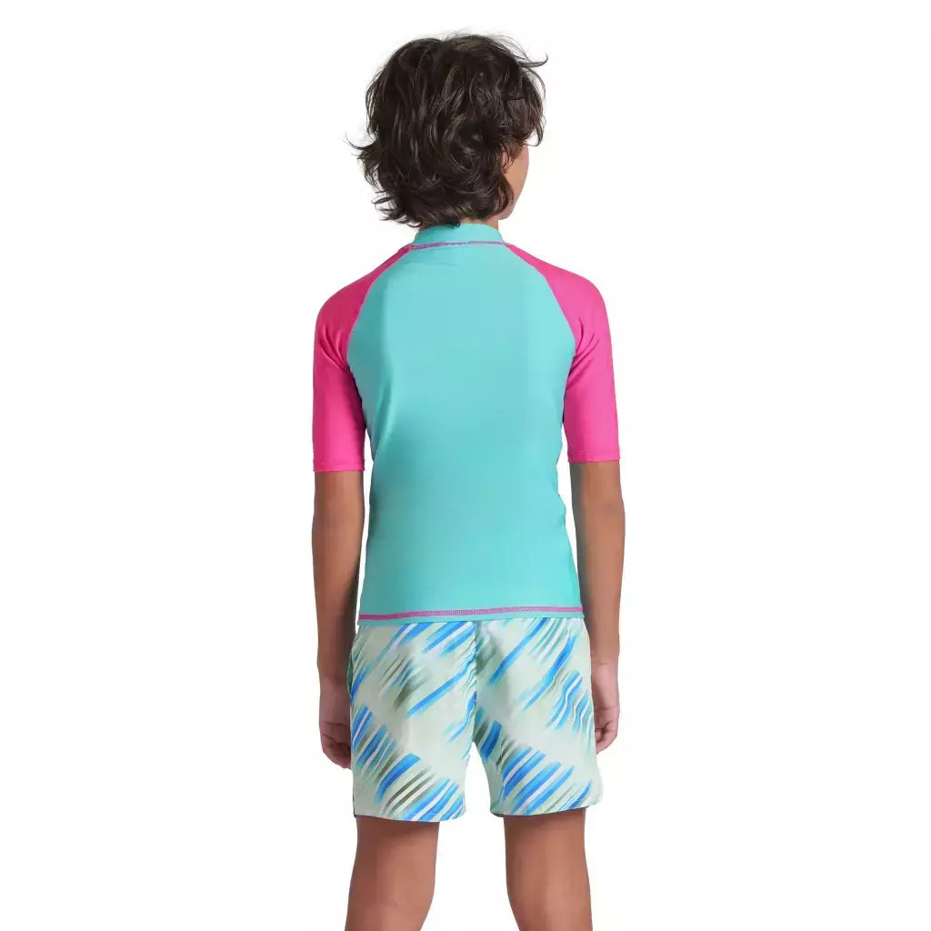 Arena Rash Vest S/S Swim Suit Παιδική Unisex Μπλούζα 006295-809 - Image 5