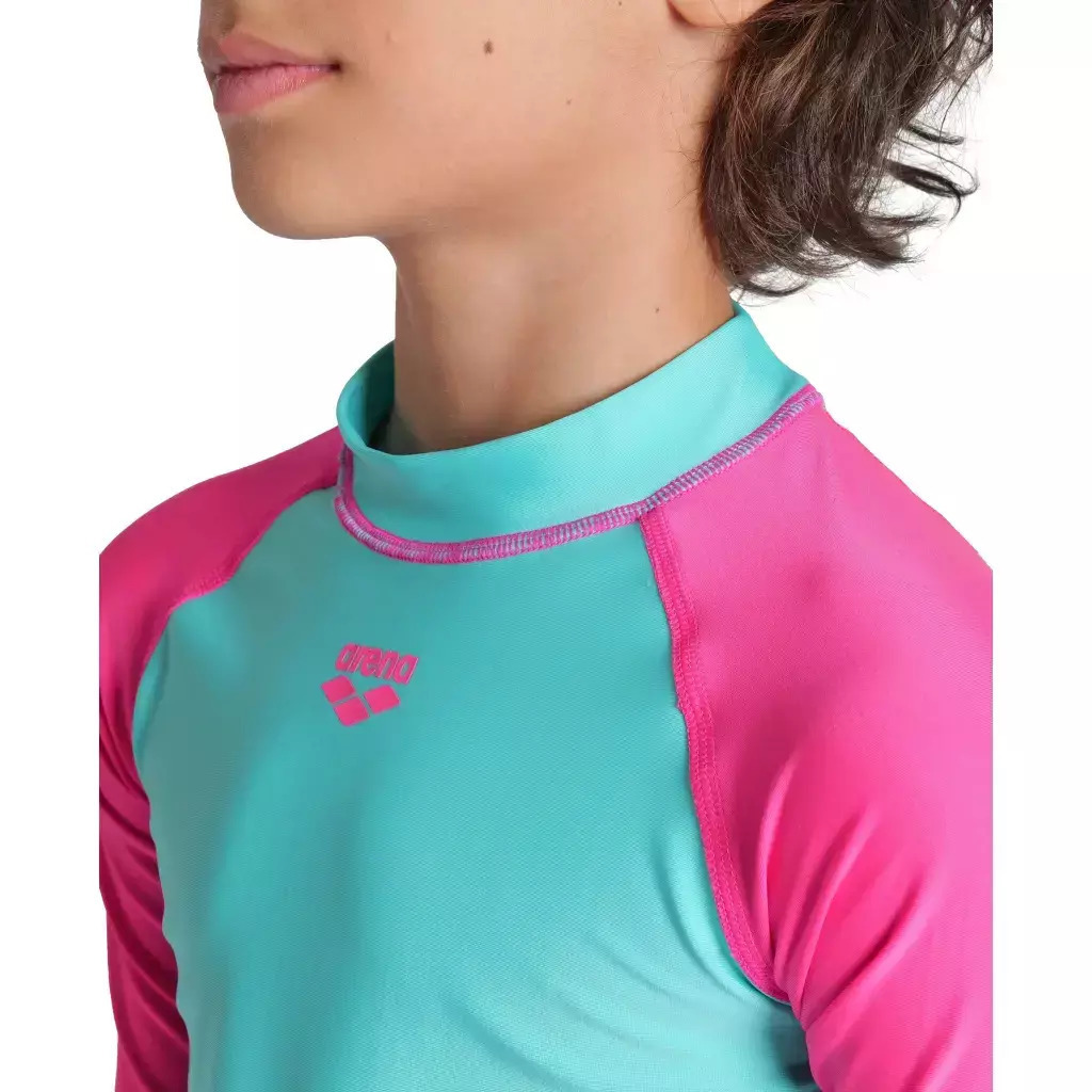 Arena Rash Vest S/S Swim Suit Παιδική Unisex Μπλούζα 006295-809 - Image 7
