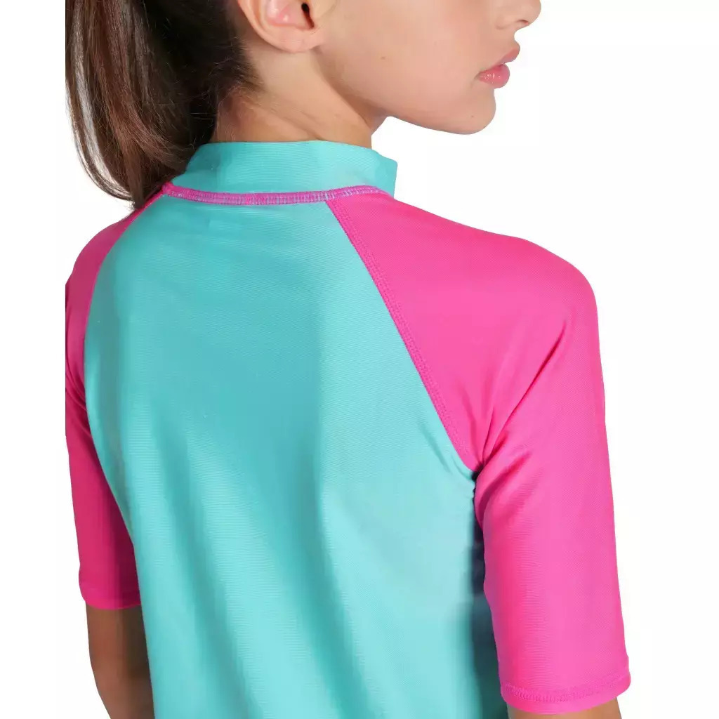 Arena Rash Vest S/S Swim Suit Παιδική Unisex Μπλούζα 006295-809 - Image 8