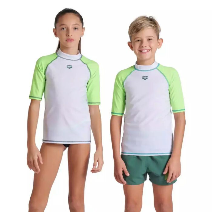 Arena Rash Vest S/S Swim Suit Παιδική Unisex Μπλούζα 006295-106