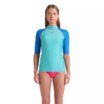Arena Rash Vest S/S Graphic Essence Γυναικεία UV Μπλούζα 006290-808