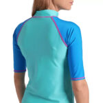 Arena Rash Vest S/S Graphic Essence Γυναικεία UV Μπλούζα 006290-808 - Image 5