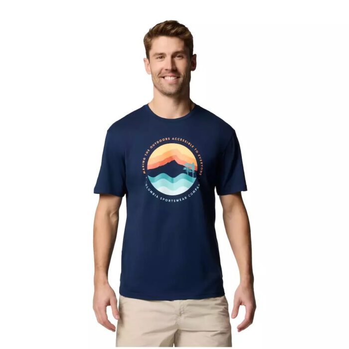 Columbia Path Lake Graphic Tee II Ανδρικό Κοντομάνικο 1934814-468