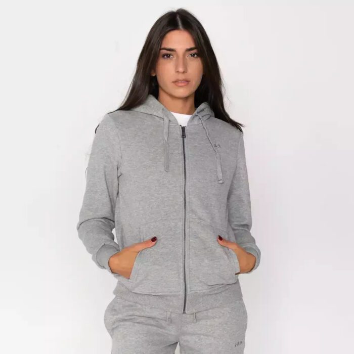 Fila Hooded Jacket Joan Γυναικεία Ζακέτα με Κουκούλα APJC0023-GRMELAN