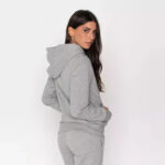 Fila Hooded Jacket Joan Γυναικεία Ζακέτα με Κουκούλα APJC0023-GRMELAN - Image 3