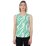 Freddy zebra print tank Γυναικεία Αμάνικη Μπλούζα S4WMVK1C-ANI82