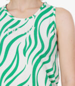 Freddy zebra print tank Γυναικεία Αμάνικη Μπλούζα S4WMVK1C-ANI82 - Image 5