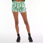 Freddy shorts in zebra print jersey Γυναικείο Σόρτς S4WMVP1C-ZANI82 - Image 4