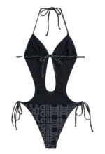 Freddy Aop Logo Γυναικείο Μαγιό Ολόσωμο FRY1WOP04-BLACK - Image 3