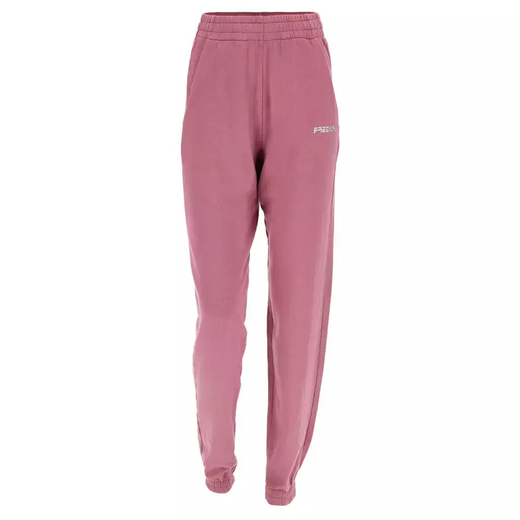 freddy_panteloni_gynaikeias_formas_me_lasticho_roz_fleece_music1c024x_p121x. Freddy Garment-dyed brushed fleece joggers Γυναικεία Αθλητική Φόρμα Με Λάστιχο MUSIC1C024X-P121X - Image 1