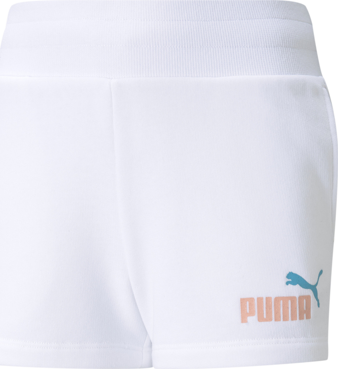 puma_athlitiko_paidiko_sorts_vermouda_essentials_gia_koritsi_leyko_587052_02. Puma Ess Shorts G Παιδικό Σόρτς Κορίτσι 587052-02 - Image 1