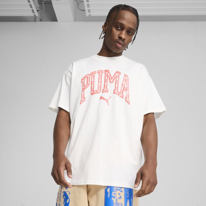 Puma The First Buckets Tee Ανδρικό Κοντομάνικο 630666-01