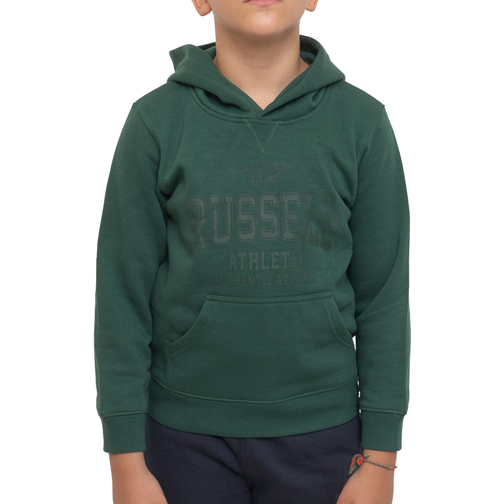 russell_athletic_paidiko_fouter_me_koukoula_prasino_a3_902_2_225. Russell Athletic Παιδικό Φούτερ με Κουκούλα A3-902-2-225 - Image 1