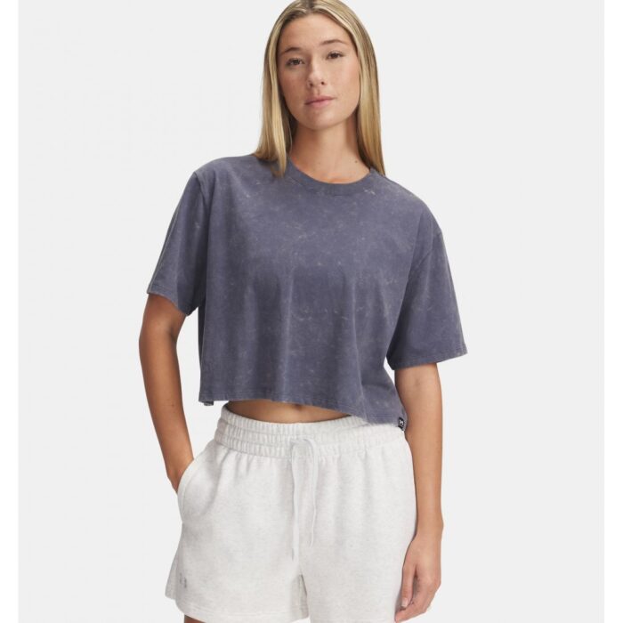 Under Armour Rival Wash SS Tee Γυναικείο Κοντομάνικο 1389724-044