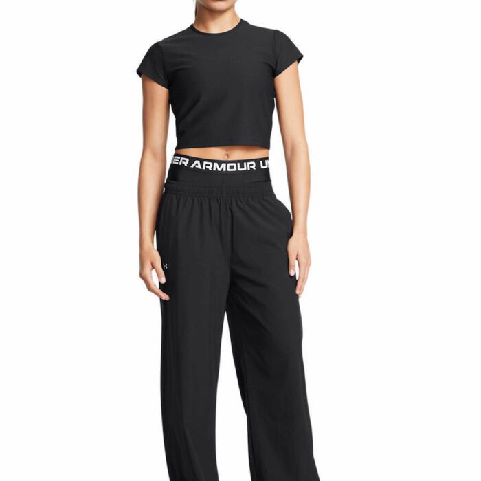 Under Armour Rival Wide Leg Pants Γυναικείο Παντελόνι Φόρμας 1386453-001