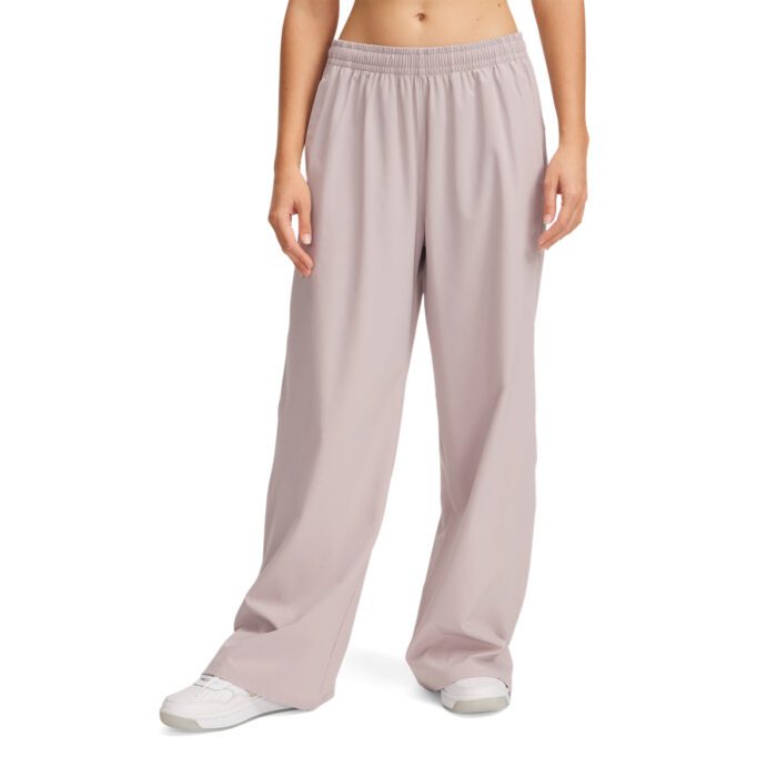 Under Armour Rival Wide Leg Pants Γυναικείο Παντελόνι Φόρμας 1386453-009