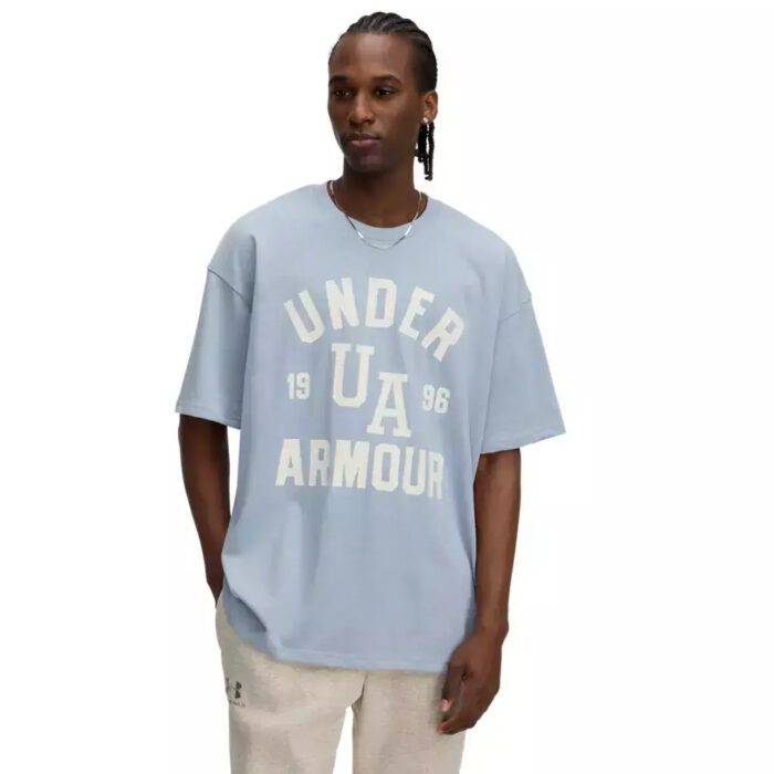 Under Armour HeavyWeight Varsity Oversized SS Tee Ανδρικό Κοντομάνικο 1390179-465