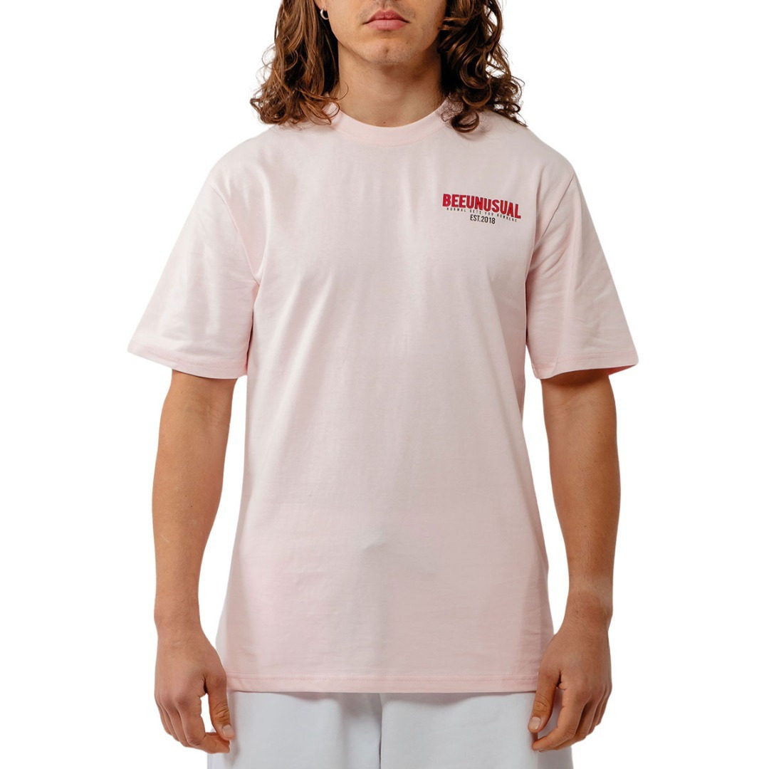 bee_unusual_t_shirt_pink_at_251328. Bee Unusual “Break Free” T-shirt Ανδρικό Κοντομάνικο AT-251328 - Image 1