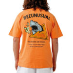 Bee Unusual ”The Sharks Are Vegan” Relaxed T-shirt Ανδρικό Κοντομάνικο AT-251325 - Image 3