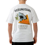 Bee Unusual ”The Sharks Are Vegan” Relaxed T-shirt Ανδρικό Κοντομάνικο AT-251322 - Image 3
