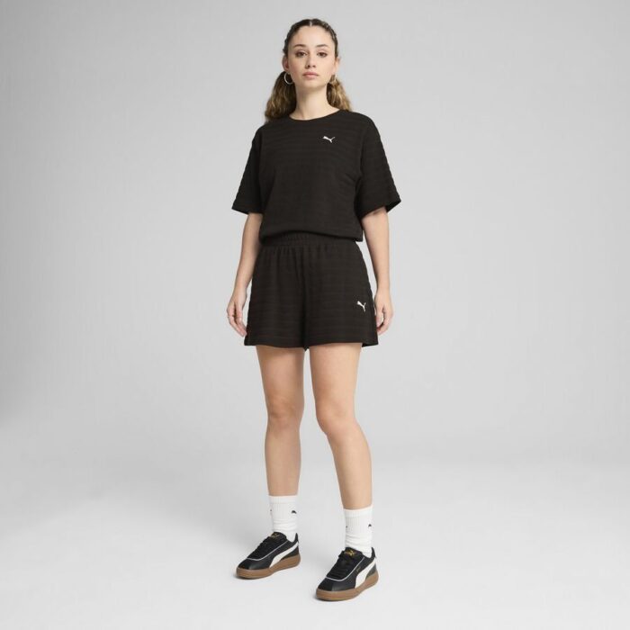 Puma Ess Elevated High-Rise Structured Shorts 5" Γυναικείο Σορτς 685028-01