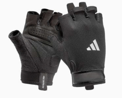 adidas_training_adgb_15002wh_andrika_athlitika_gantia_gymnastiriou. Adidas Essential Training Gloves Γάντια Γυμναστηρίου ADGB-15002WH - Image 1