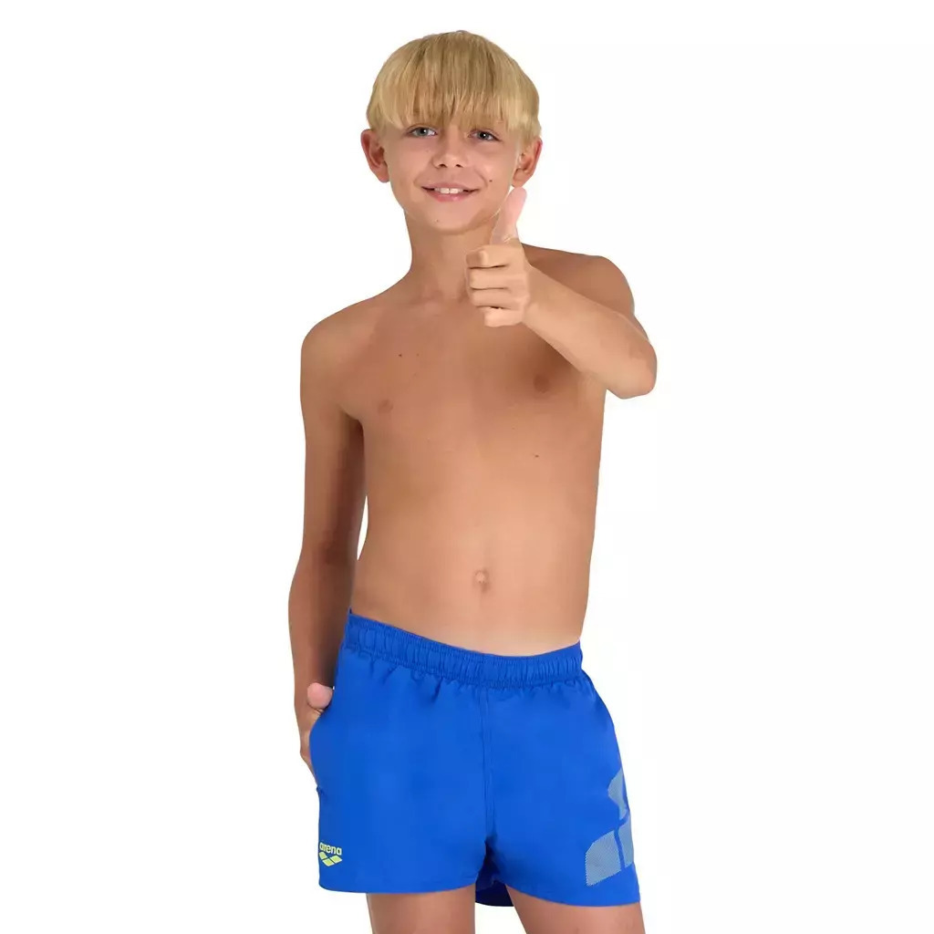 arena_paidiko_magio_vermouda_sorts_006446_860_mple. Arena Boys Beach Short Logo Παιδικό Μαγιό Βερμούδα Αγόρι 006446-860 - Image 1