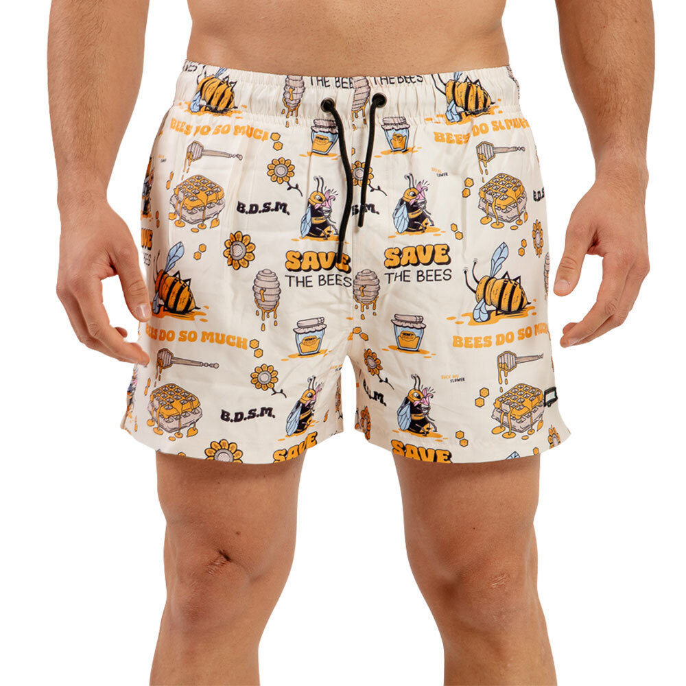 bee_unusual_andriko_magio_sorts_multicolor_bs_251249. Bee Unusual "BDSM" Swim Short Ανδρικό Μαγιό BS-251249 - Image 1