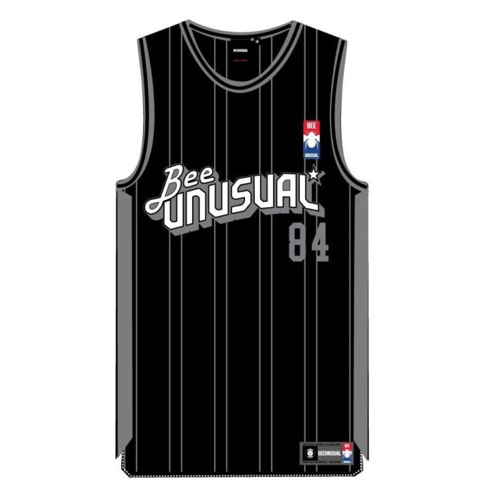 Bee Unusual "Retro" Basketball Jersey Tank Ανδρική Αμάνικη Μπλούζα AT-259014