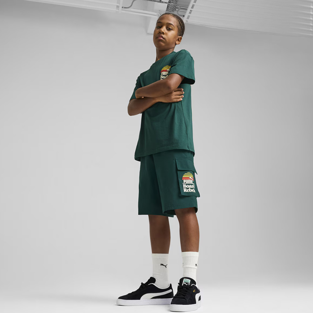 Puma MID90S Cargo Chino Shorts Παιδική Βερμούδα Αγόρι 685154-60 - Image 3