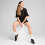 Puma Ess Elevated Relaxed Structured Tee Γυναικείο Κοντομάνικο 685027-01 - Image 4