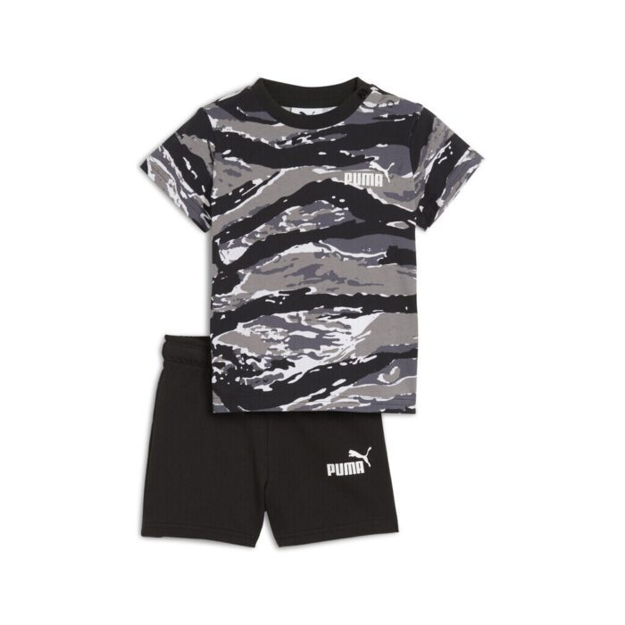 Puma ESS Camo Tee and Shorts Set Βρεφικό Σετ Αγόρι 686287-01