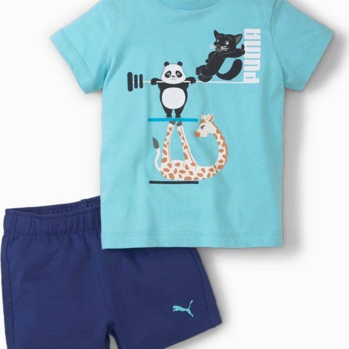 Puma Paw Infants Set Παιδικό Σετ Κοντομάνικο Αγόρι 599815-49