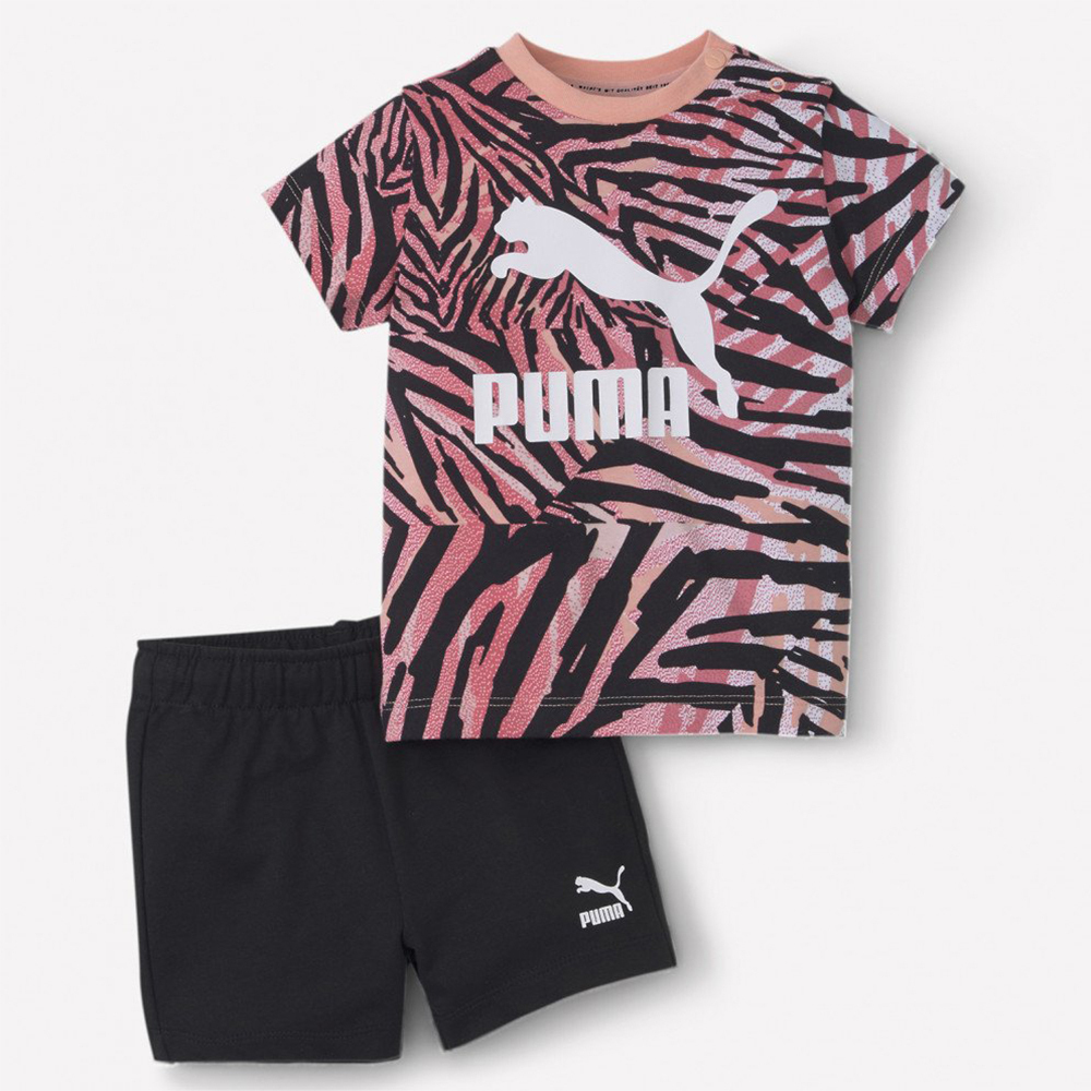 Puma Minicats Classics Set Παιδικό Σετ Κοντομάνικο Κορίτσι 530043-26 - Image 4