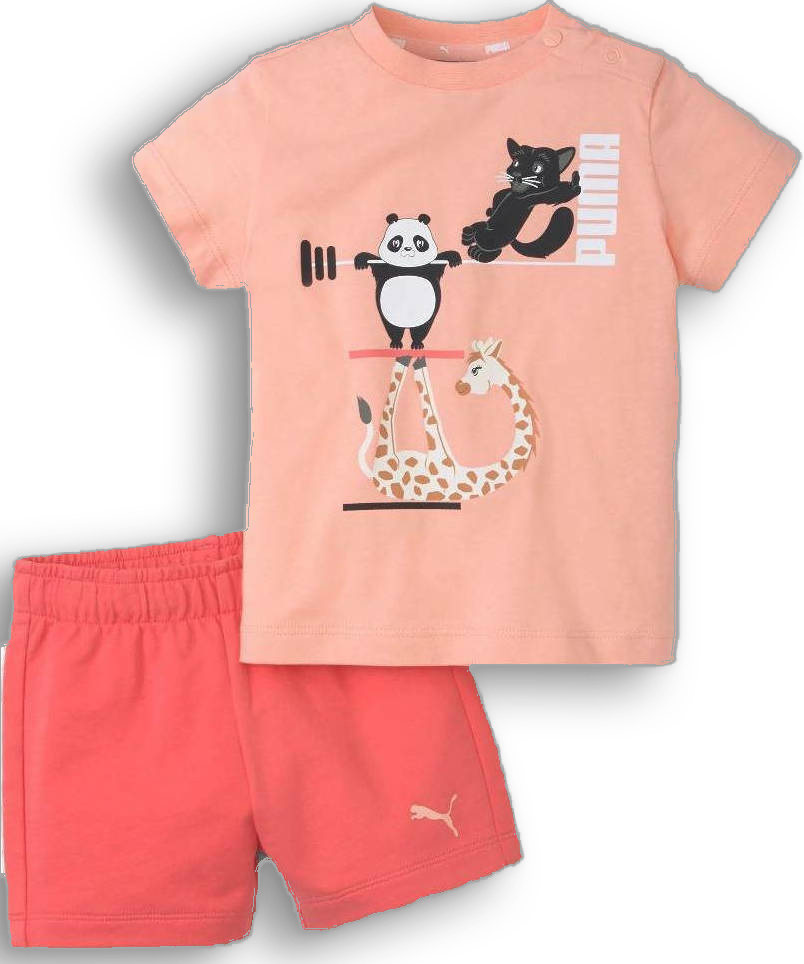 Puma Paw Infants Set Βρεφικό Σετ Κοντομάνικο Κορίτσι 599815-26 - Image 4