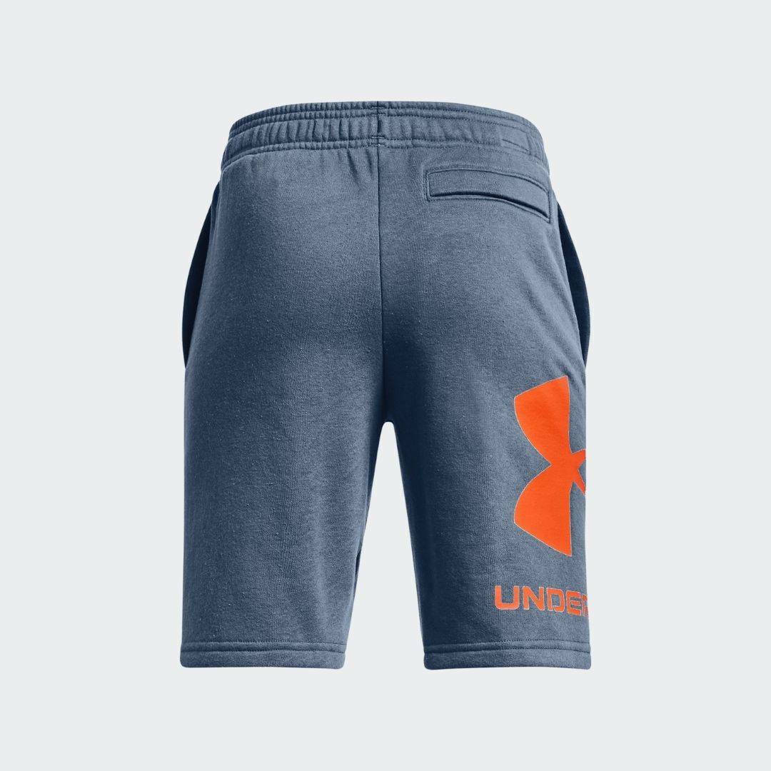 Under Armour Rival Fleece Logo Shorts Παιδική Βερμούδα Αγόρι 1359065-496 - Image 3