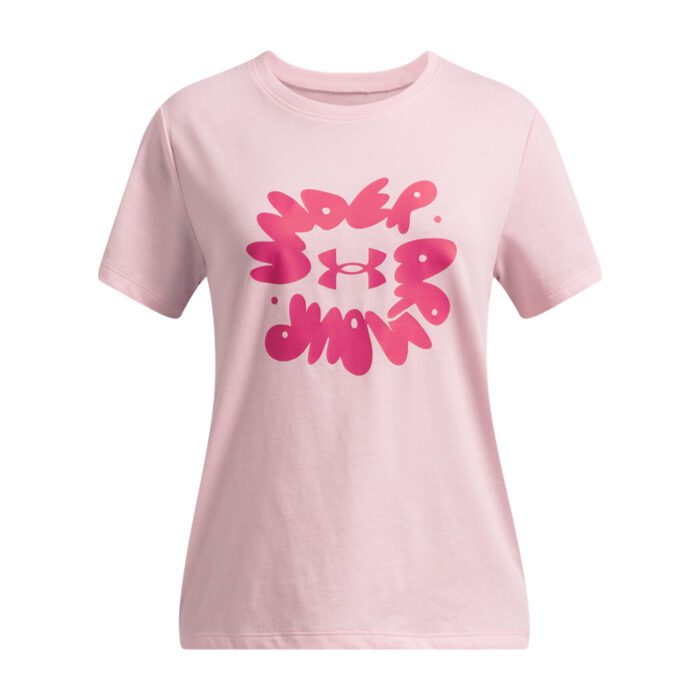 Under Armour Bubble Wordmark SS Tee Παιδικό Κοντομάνικο Κορίτσι 1389765-647