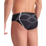 Arena Graphic Swim Briefs Μen's Swimsuit Ανδρικό Μαγιό Σλιπ 009082-501 - Image 5