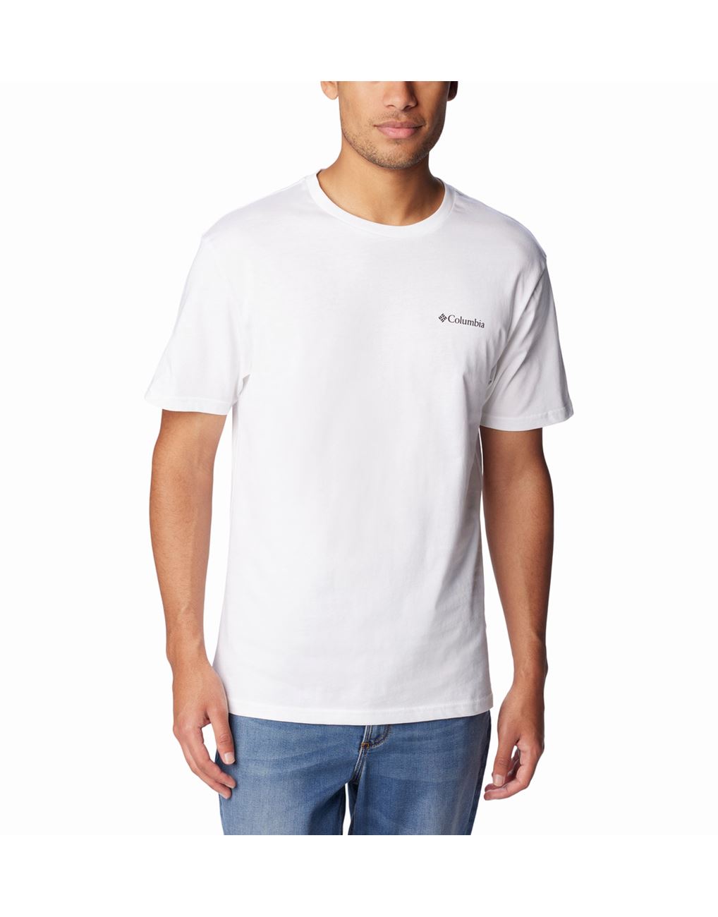 andriki-blouza-csc-basic-logo-short-sleeve-tee-huge-1680053-112.1 Columbia CSC Basic Logo Tee Ανδρικό Κοντομάνικο 1680053-112 - Image 1