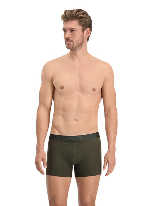 Levi's Men MEL WB Boxer Brief Organic Cotton 2 Pack Ανδρικό Μπόξερ 701203923-003 - Image 3